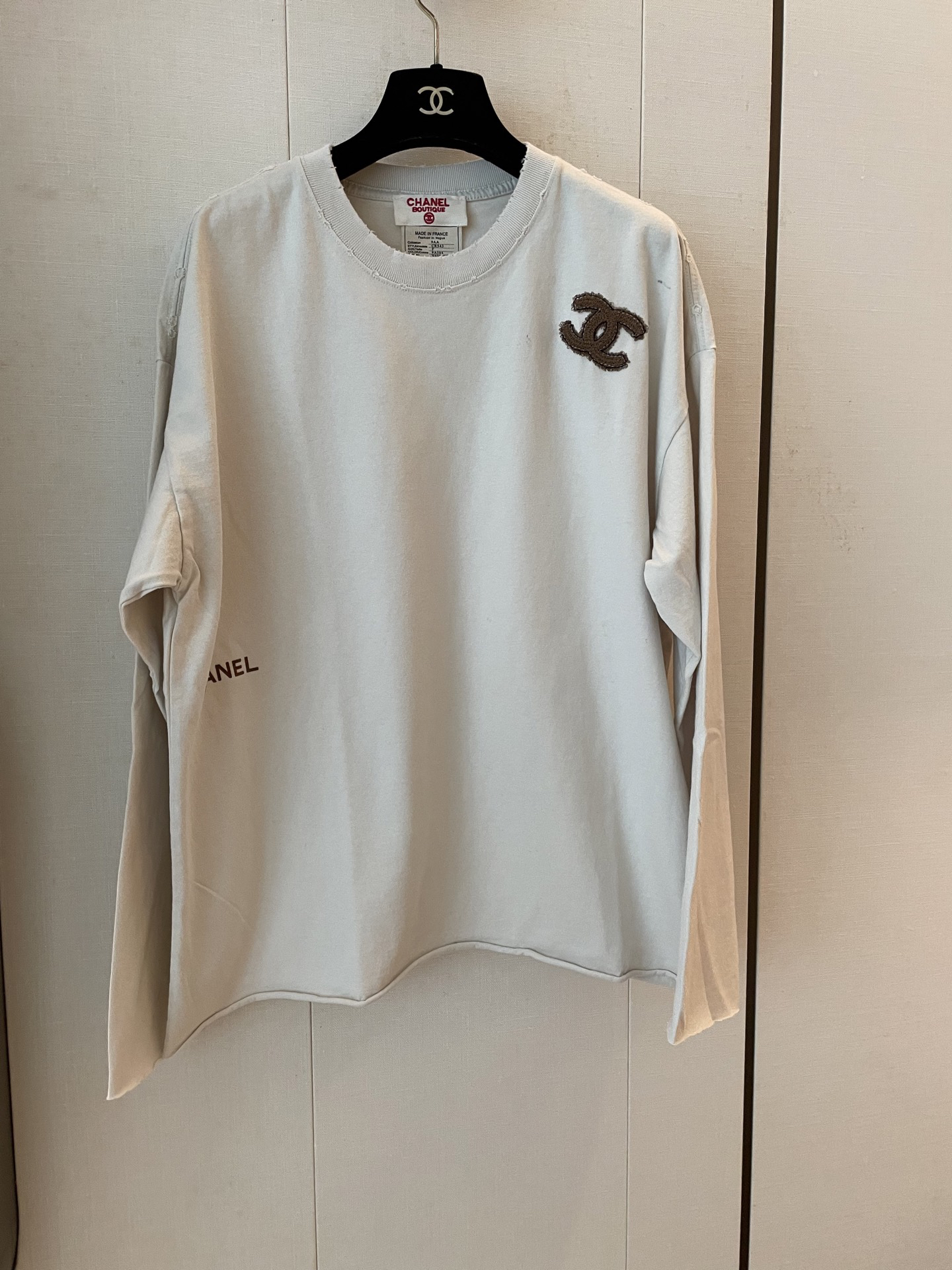 [TOP] CHANEL Long Sleeves - Grey