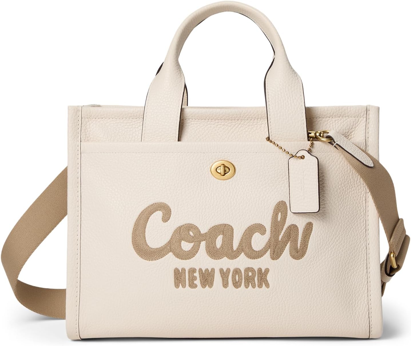 COACH Bubble Leather Cargo Tote