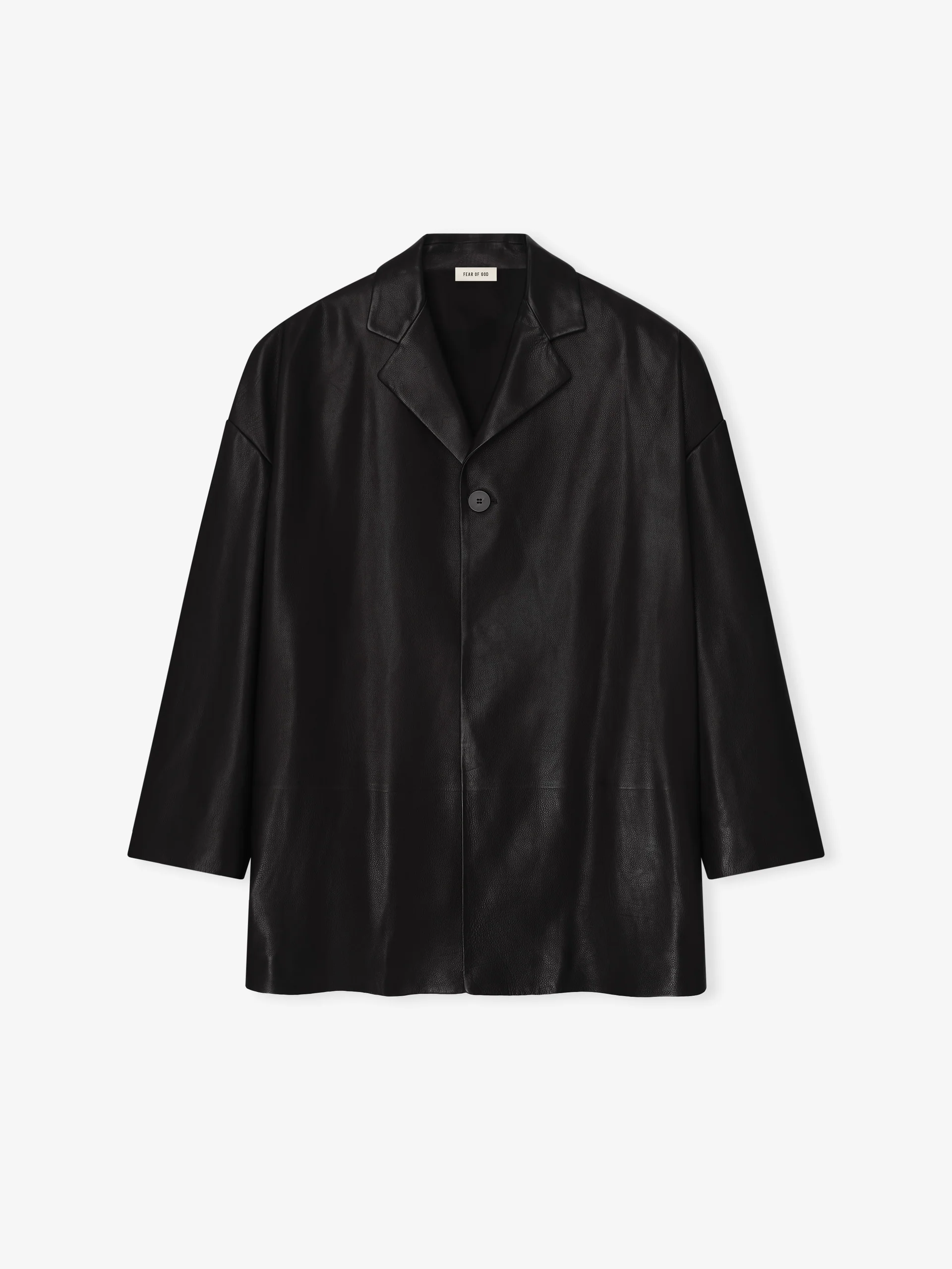 Fear of God Leather Relaxed Blazer