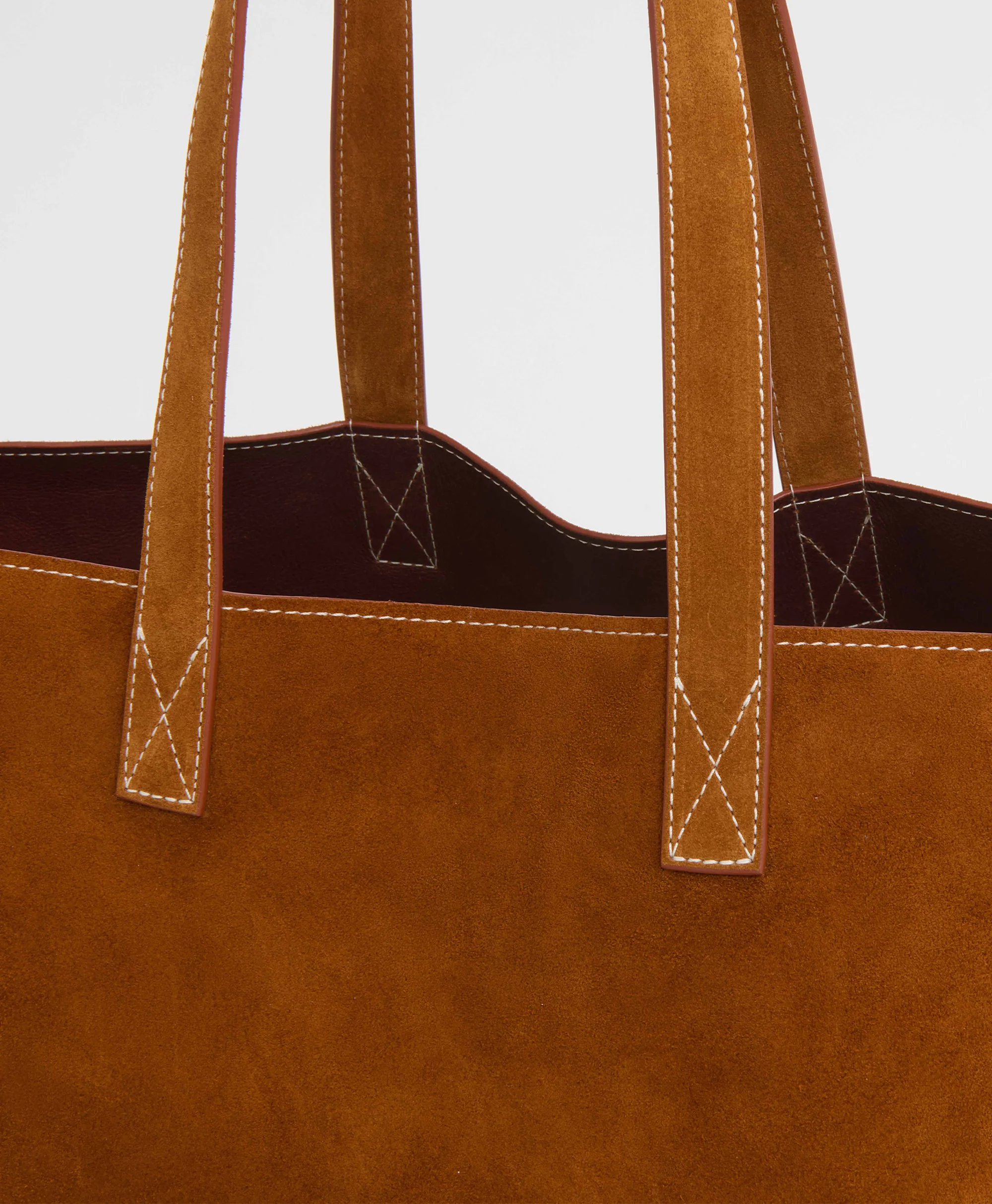 Carryall Tote - Saddle Suede