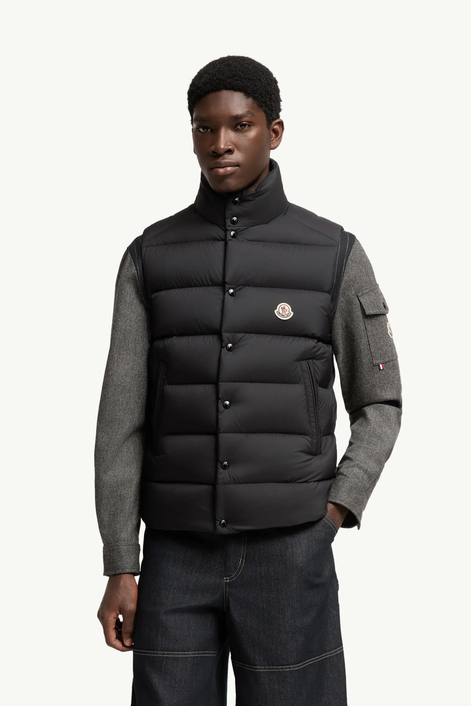 Designer Clothing MONCLER Top-quality Version Tibb Down Vest #378365 View 2 | Nigo Office