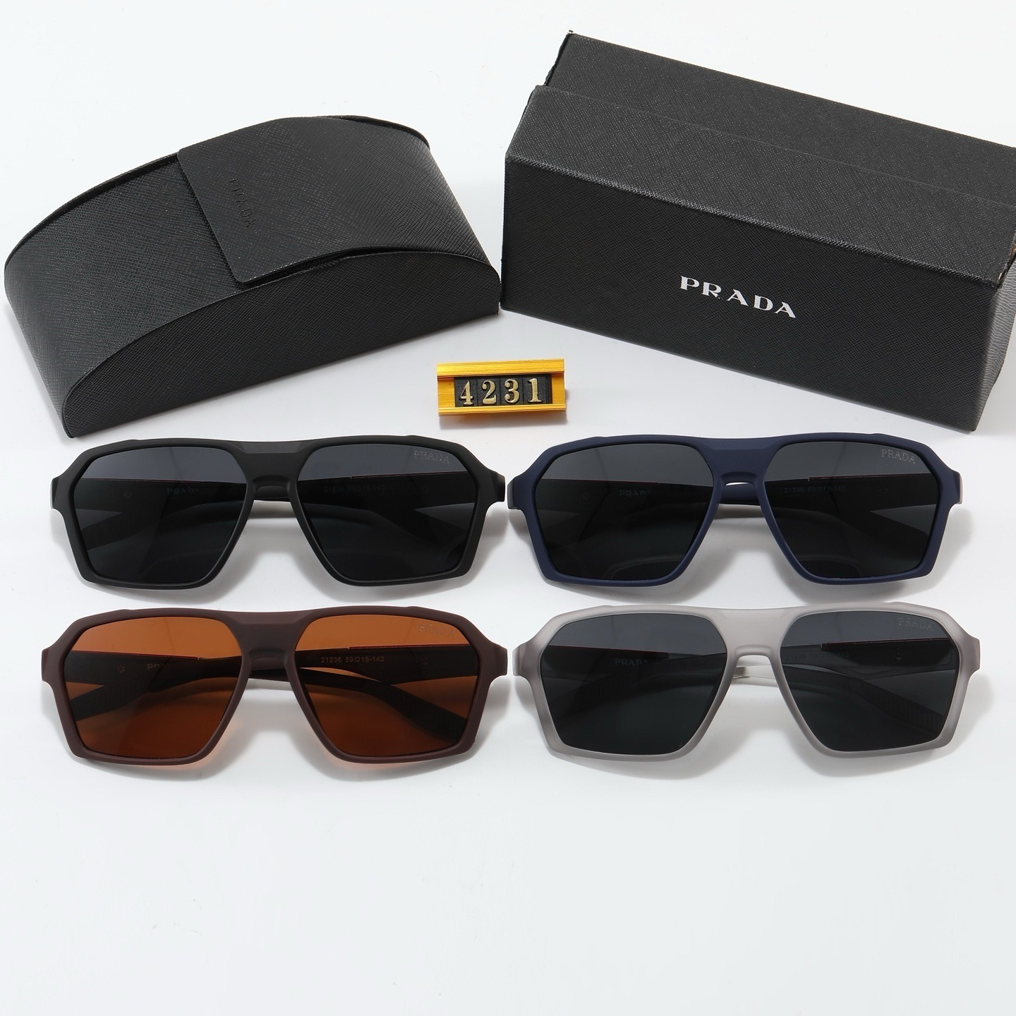[TOP] PRADA Sunglasses - 4 Colors - 711 Luxury