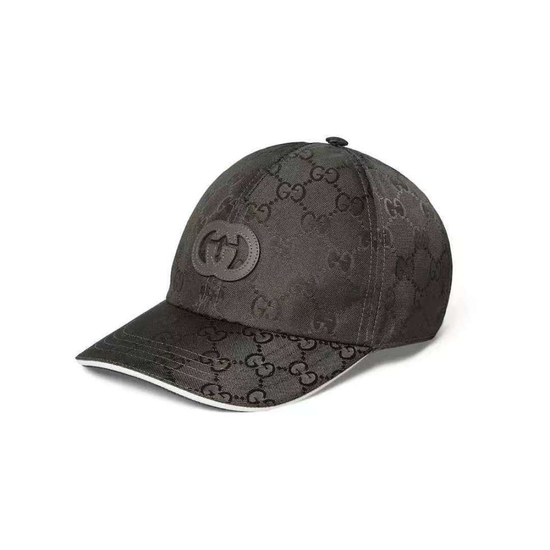 [TOP] GUCCI Classic Baseball Hat - Black - 711 Luxury