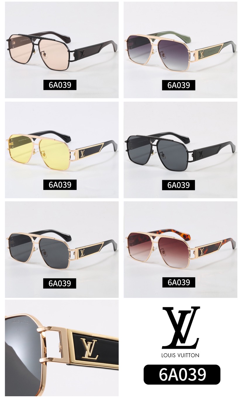 [TOP] Louis Vuitton LV Sunglasses - 6 Colors - 711 Luxury