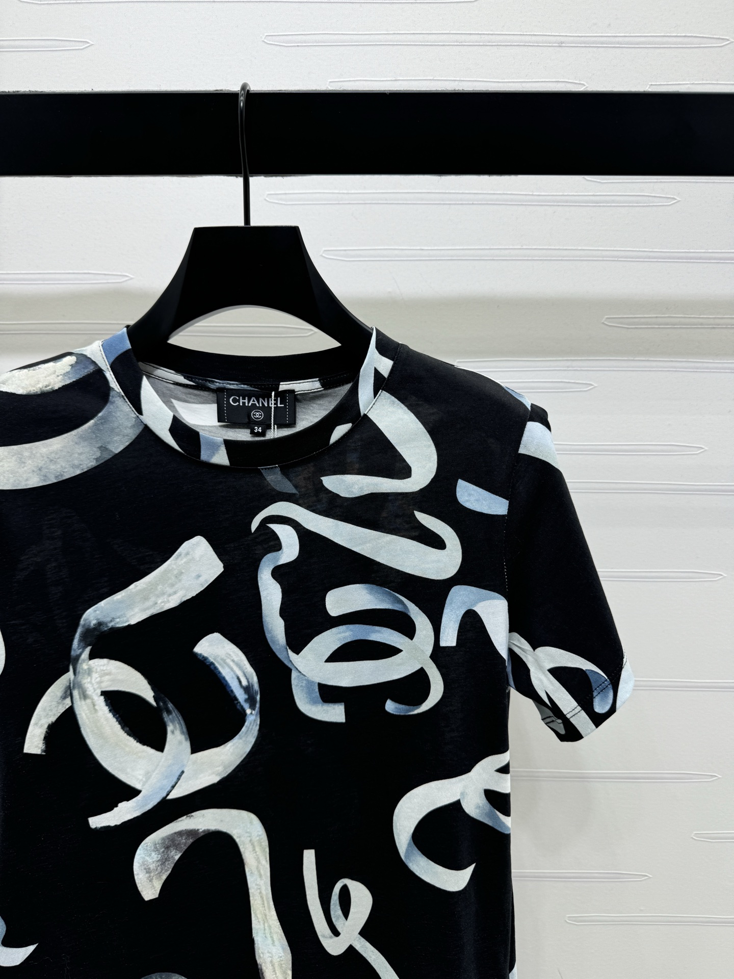 [TOP] CHANEL  T-shirt -Black