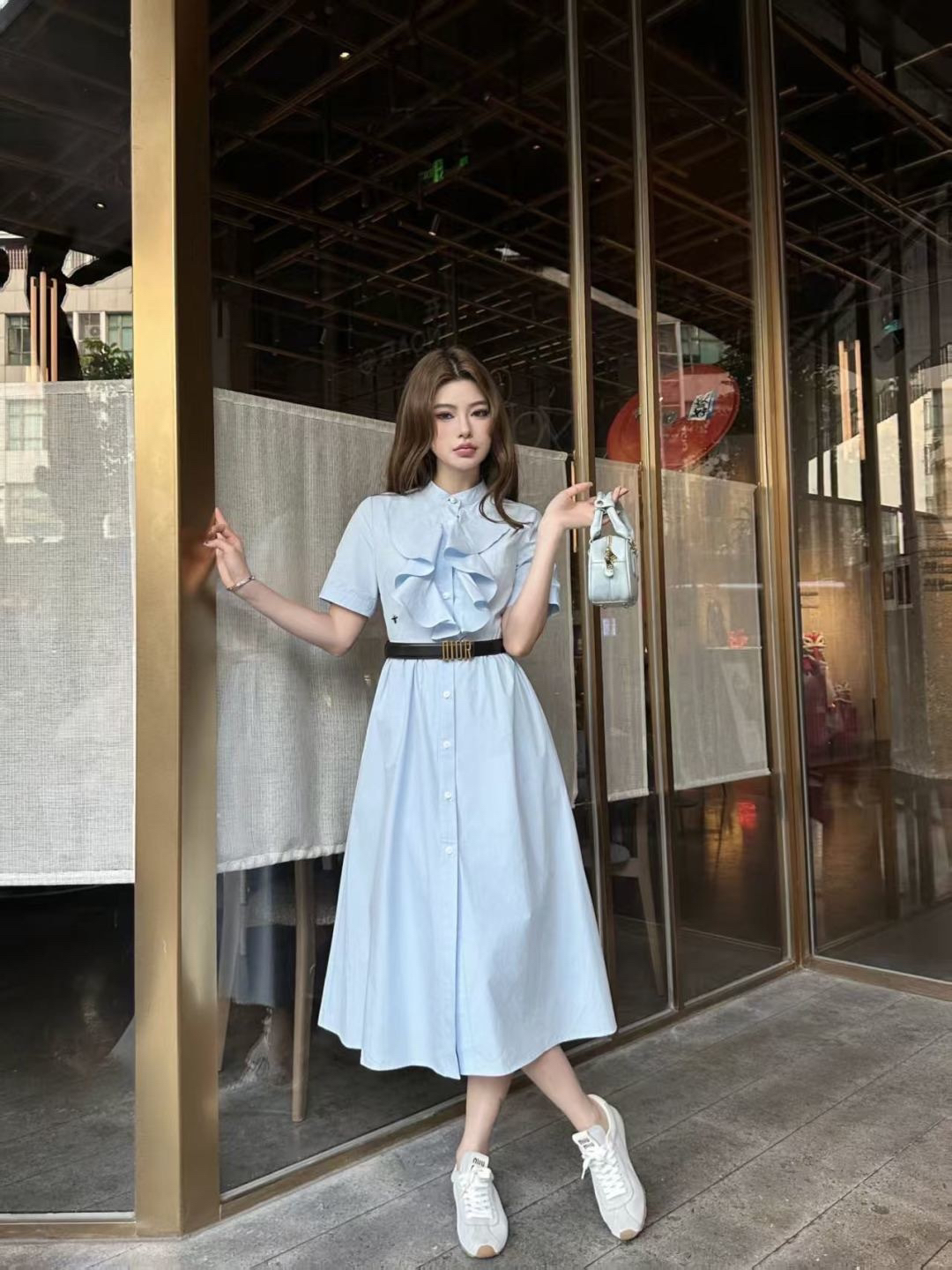 [TOP] Christian Dior  Dress - Blue