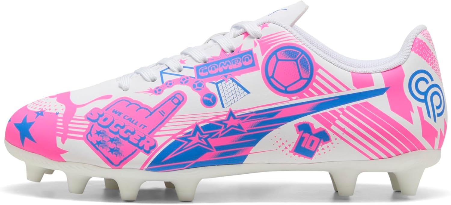 Puma Unisex-Child Christian Pulisic Legacy Ultra Firm, Artificial Ground Soccer Cleats