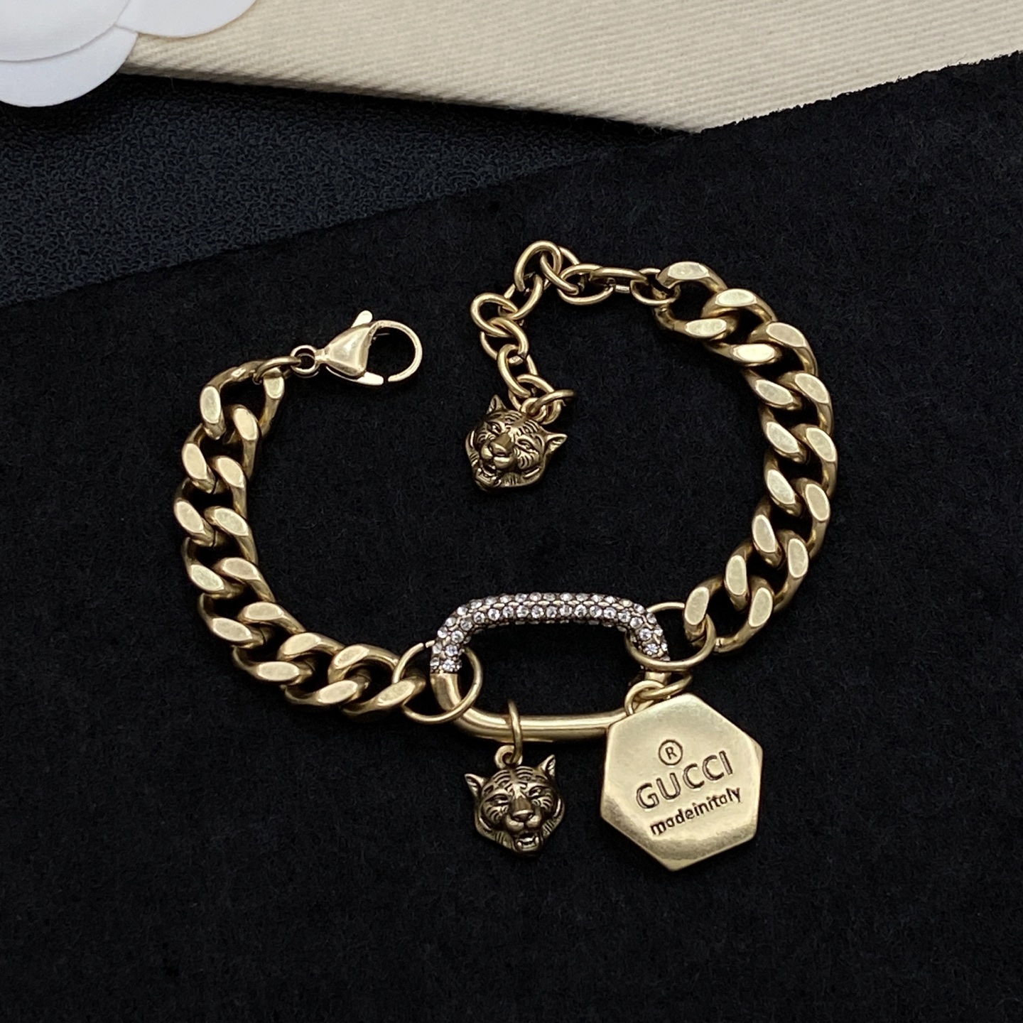 [TOP] GUCCI Bracelet - Gold - 711 Luxury