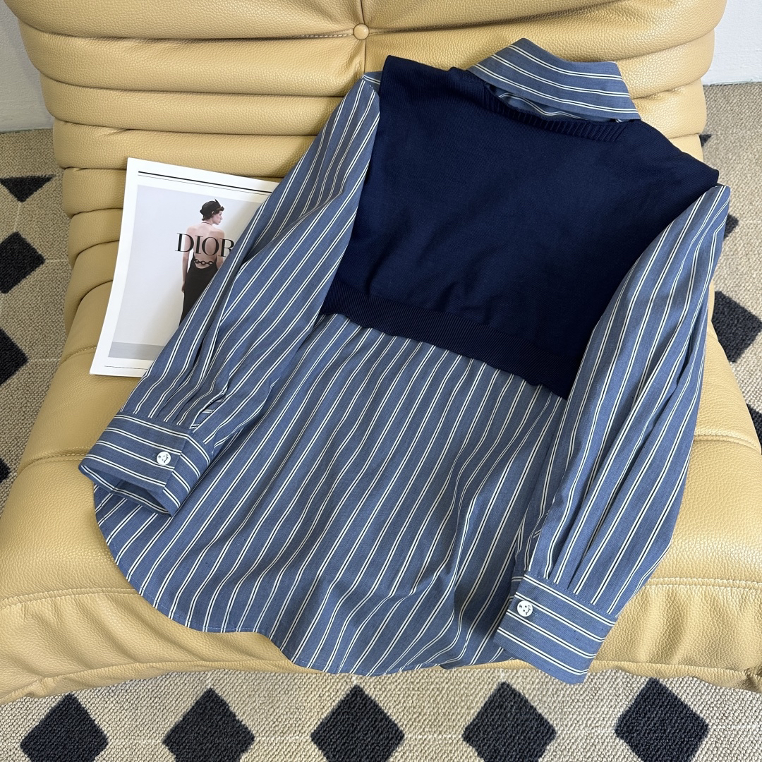 [TOP] CHANEL Shirt - Blue