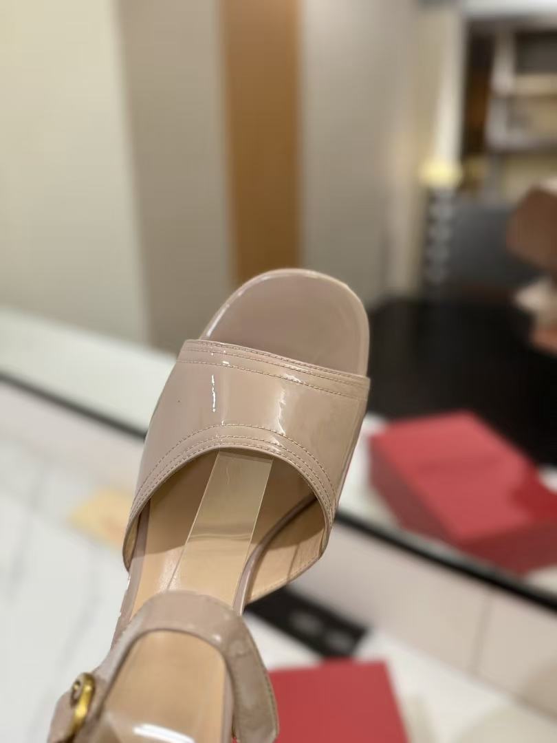 [TOP] VALENTINO High-heeled Shoes  - Beige - 711 Luxury