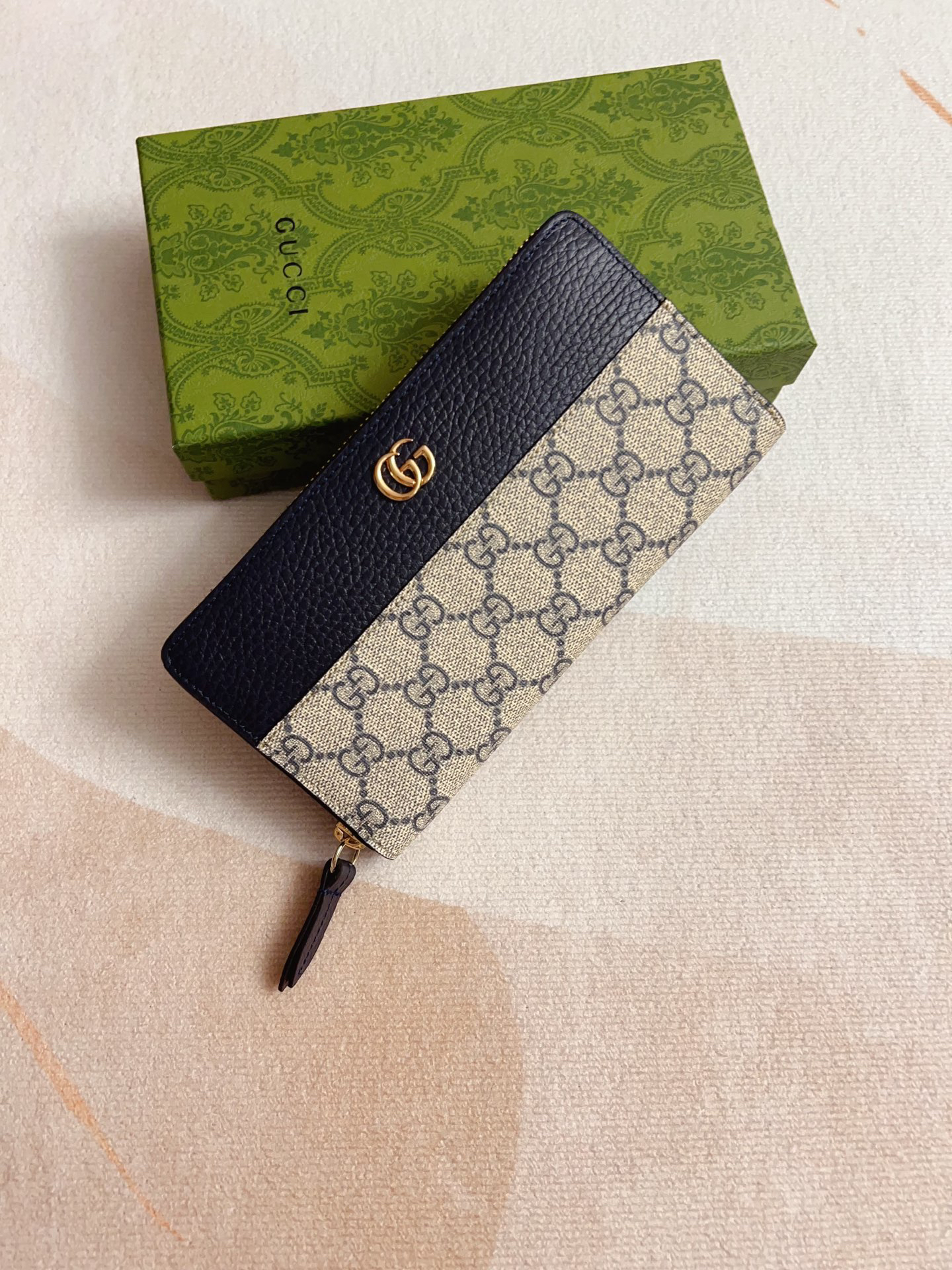 [TOP] GUCCI Wallet 19 x 10 x. 5 cm - Black - 711 Luxury