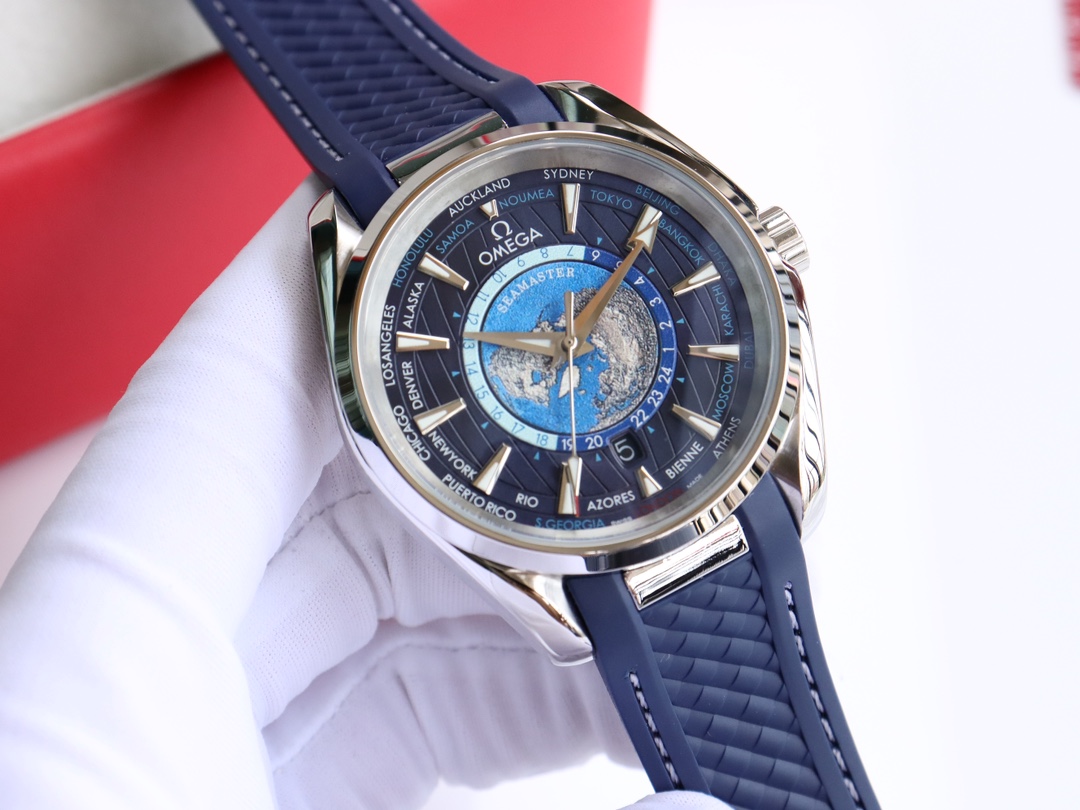 [TOP] OMEGA Watch Aqua Terra 41mm - Blue