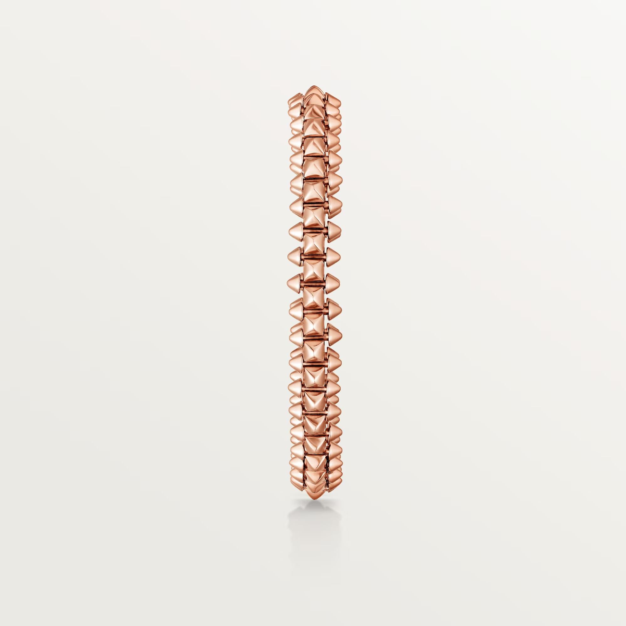 Carty Bullet Bracelet, Rose Gold, Medium Model