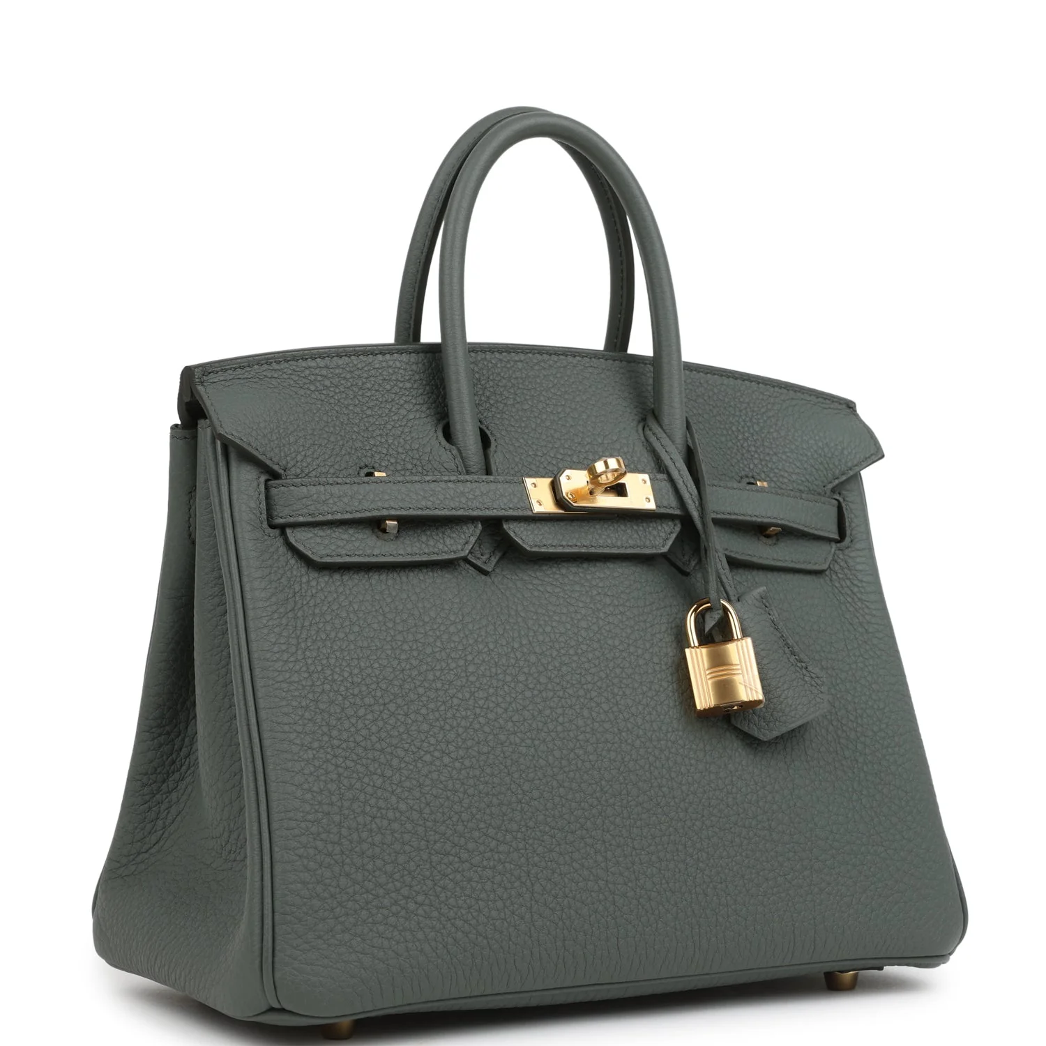 Hermes BirkinVert Amande Togo Gold Hardware