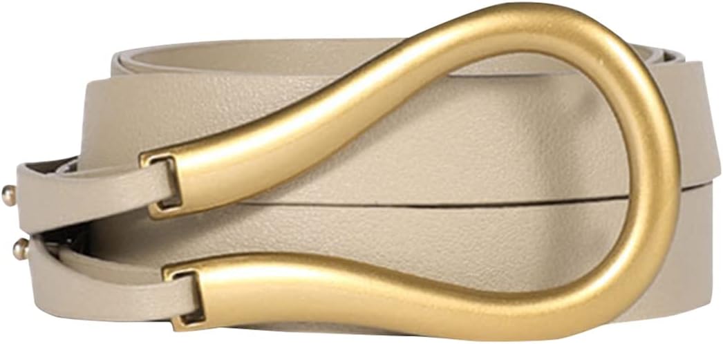 Block Garden Women PU Leather Waist Belt Double Strap Tie Wrap Cinch Belt