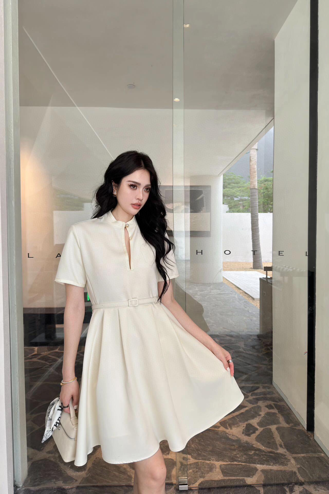 [TOP] Christian Dior  Dress -White