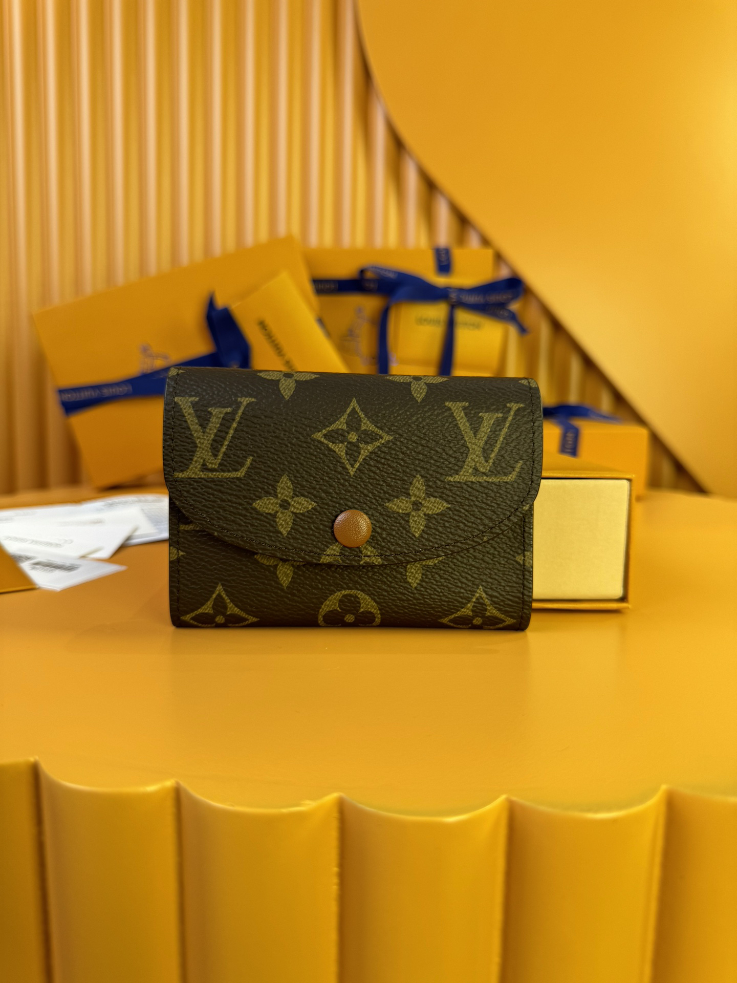 [TOP] Louis Vuitton LV Wallet 11X8x2.5cm - Brown - 711 Luxury