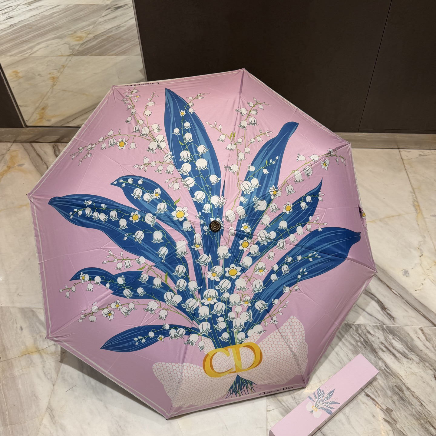 [TOP] Christian Dior Umbrella - Pink - 711 Luxury
