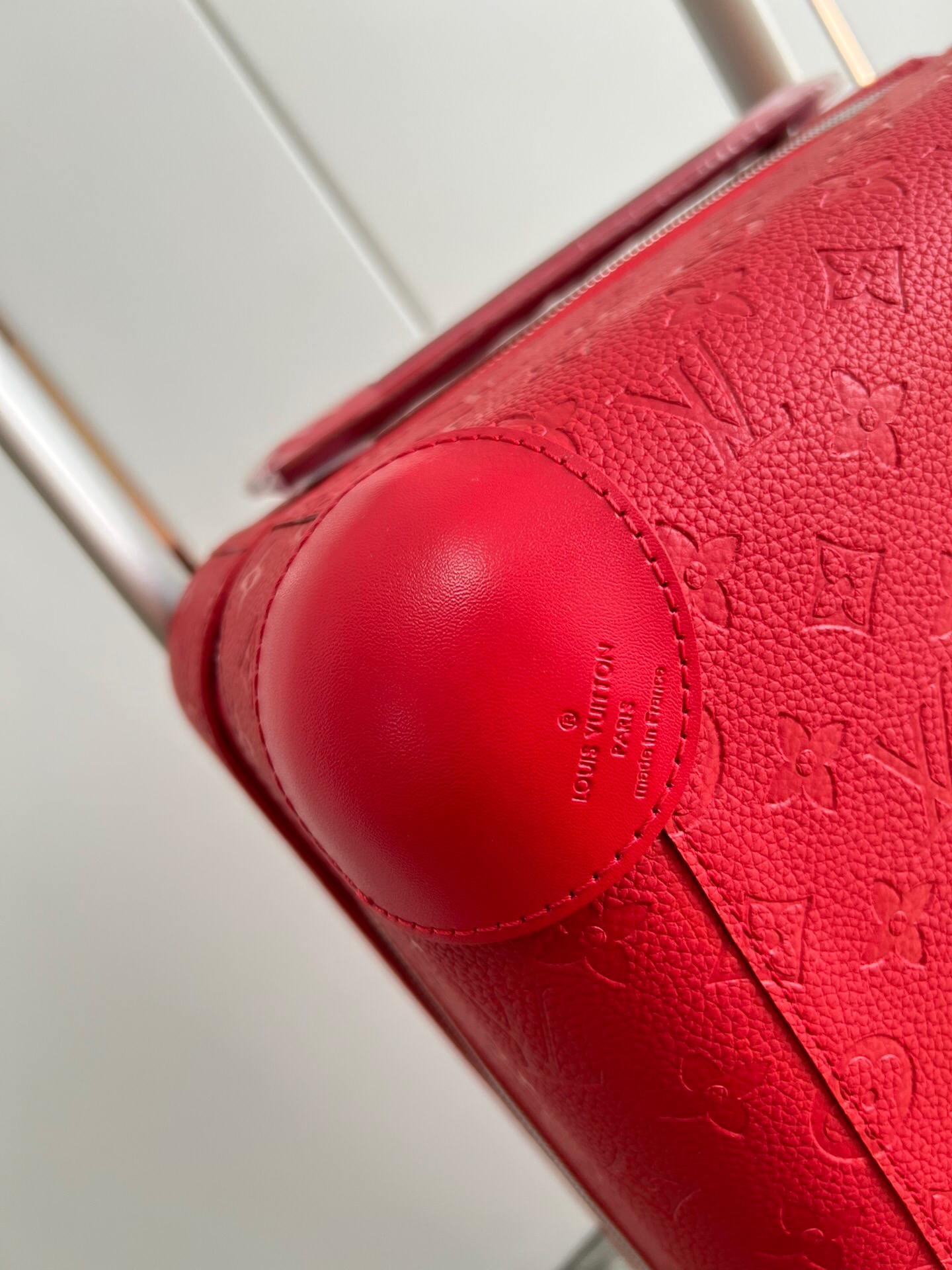[TOP] Louis Vuitton LV Rolling Luggage Horizon 55 - Red - 711 Luxury