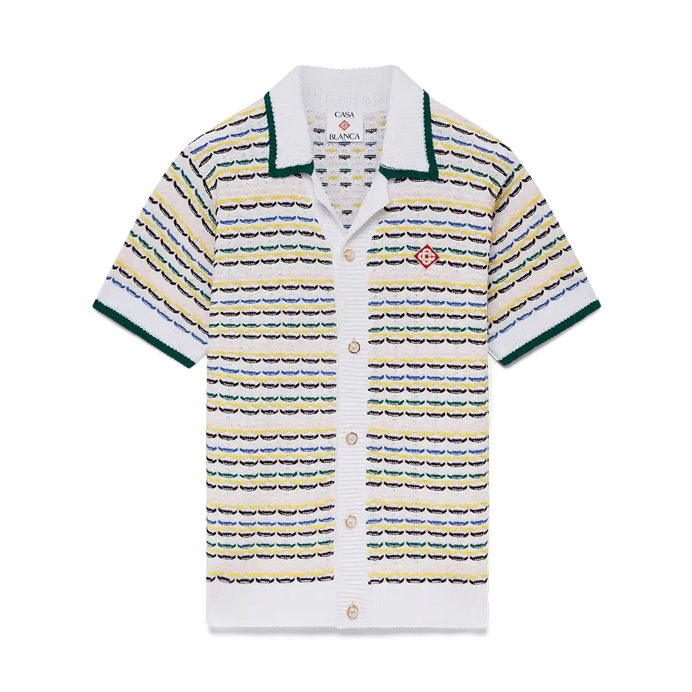 Designer Clothing Casablanca Tuck Stitch Shirt and Shorts #381745 View 2 | Nigo Office