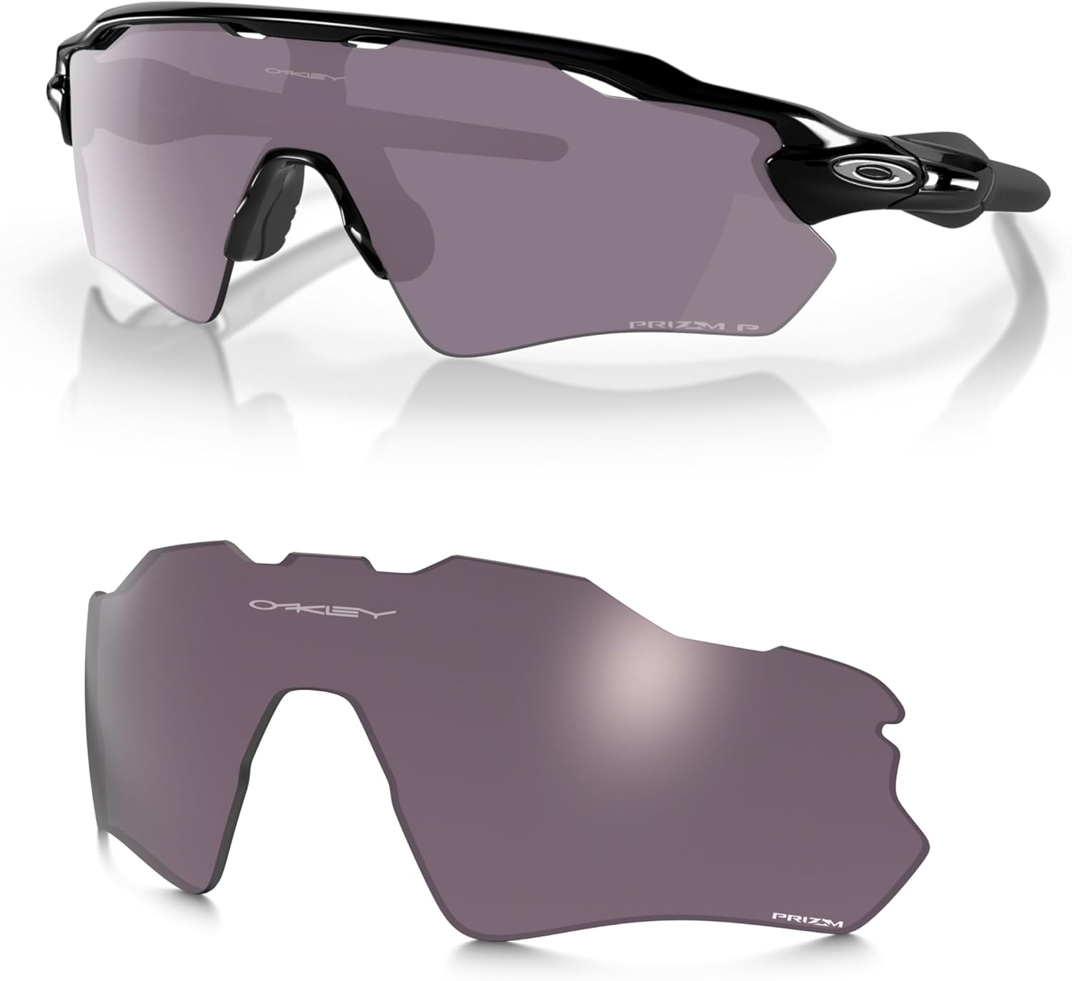 Oakley Original Radar EV Path OO9208 PRIZM Replacement Lenses For Men For Women+ Bundle Microfiber Pouch -FRAMES NOT INCLUDED