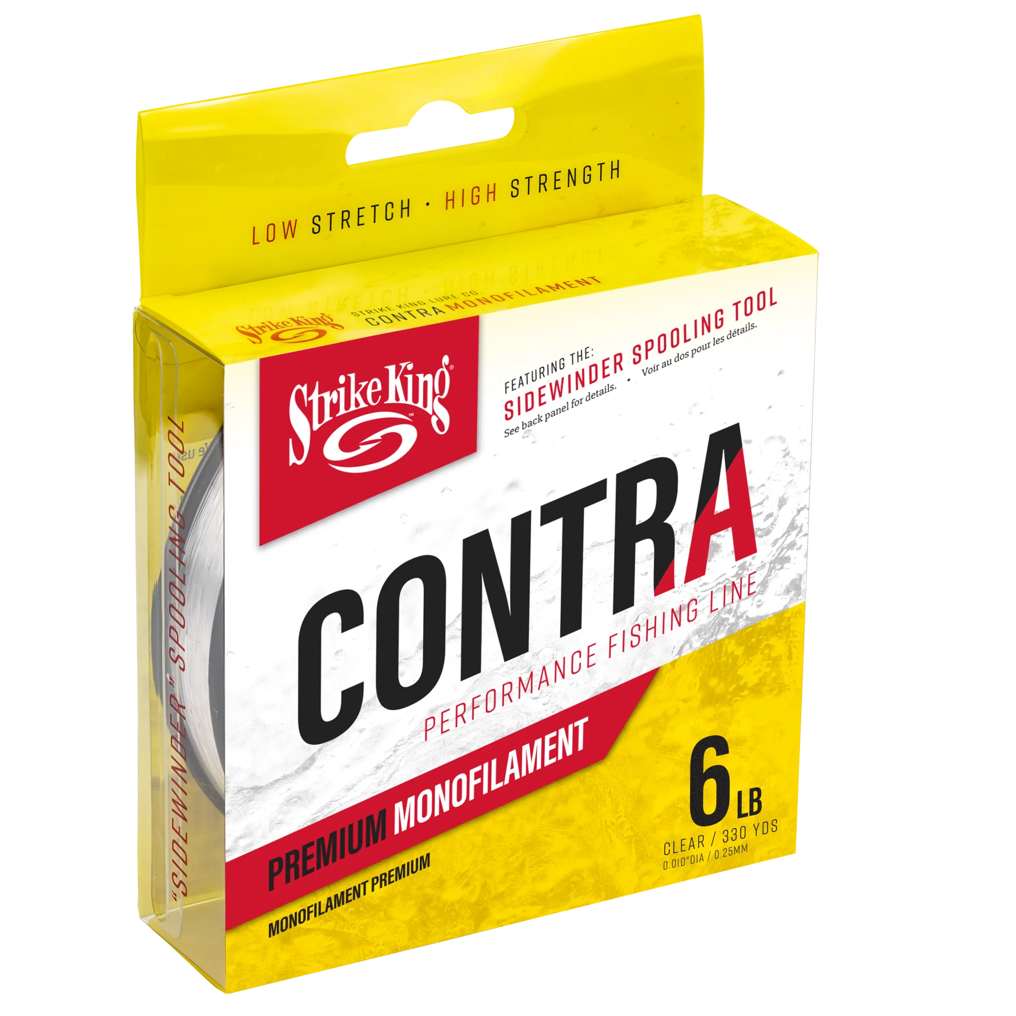 Strike King Contra Monofilament 330 Yards Clear