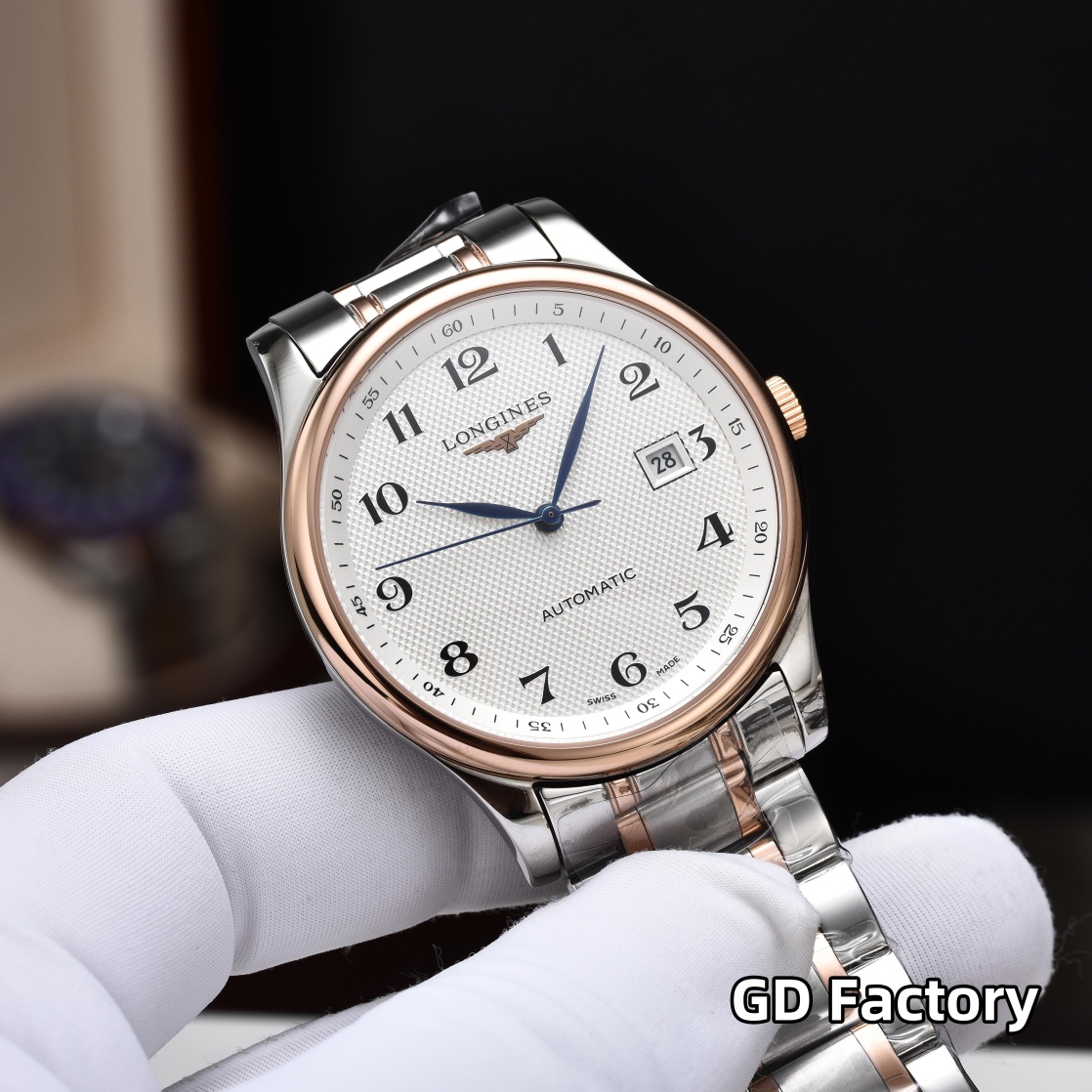 [TOP] LONGINES Watch 40mm - White - 711 Luxury