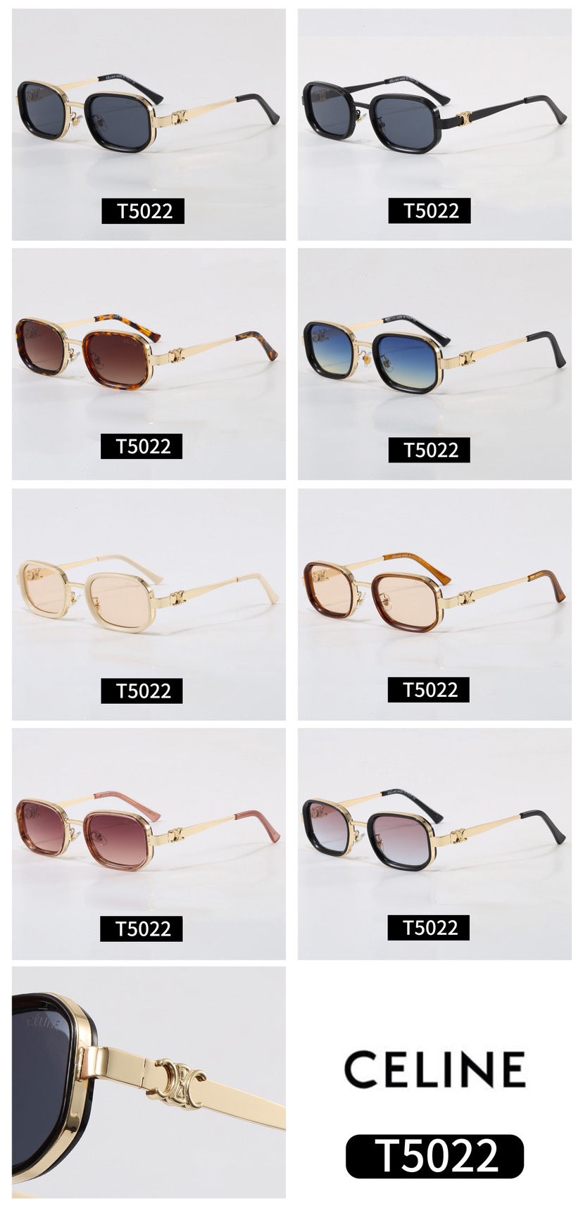 [TOP] CELINE Sunglasses - 8 Colors - 711 Luxury