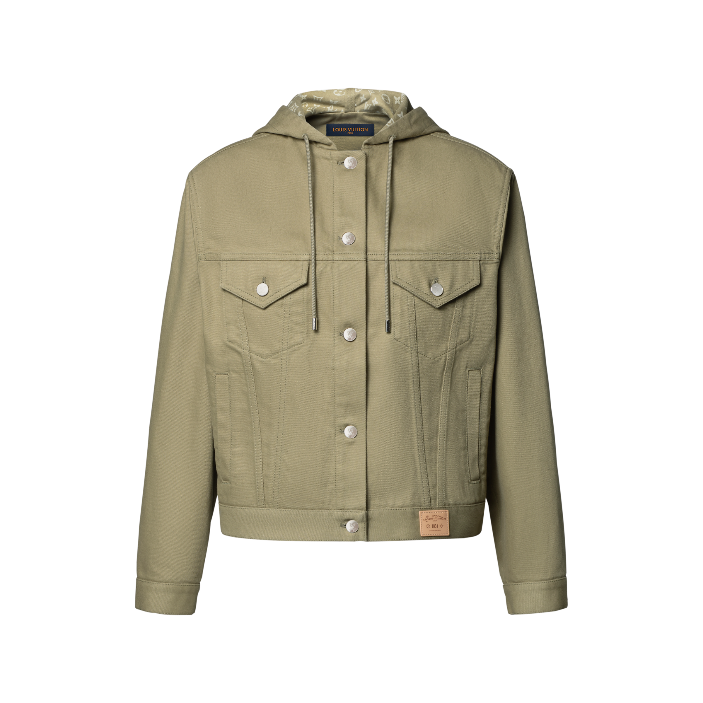 LOUIS VUITTON Hooded Inside-Out Monogram Jacket #388046