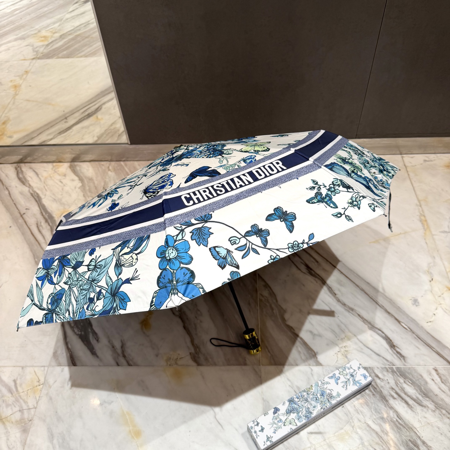 [TOP] Christian Dior Umbrella - Blue - 711 Luxury