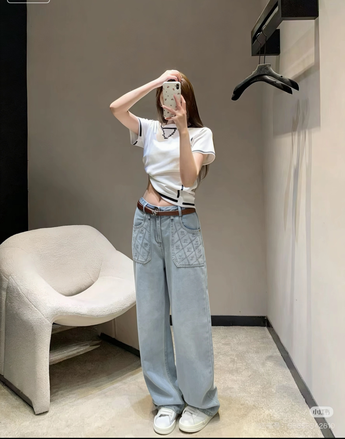 [TOP] CHANEL Pants -  Blue