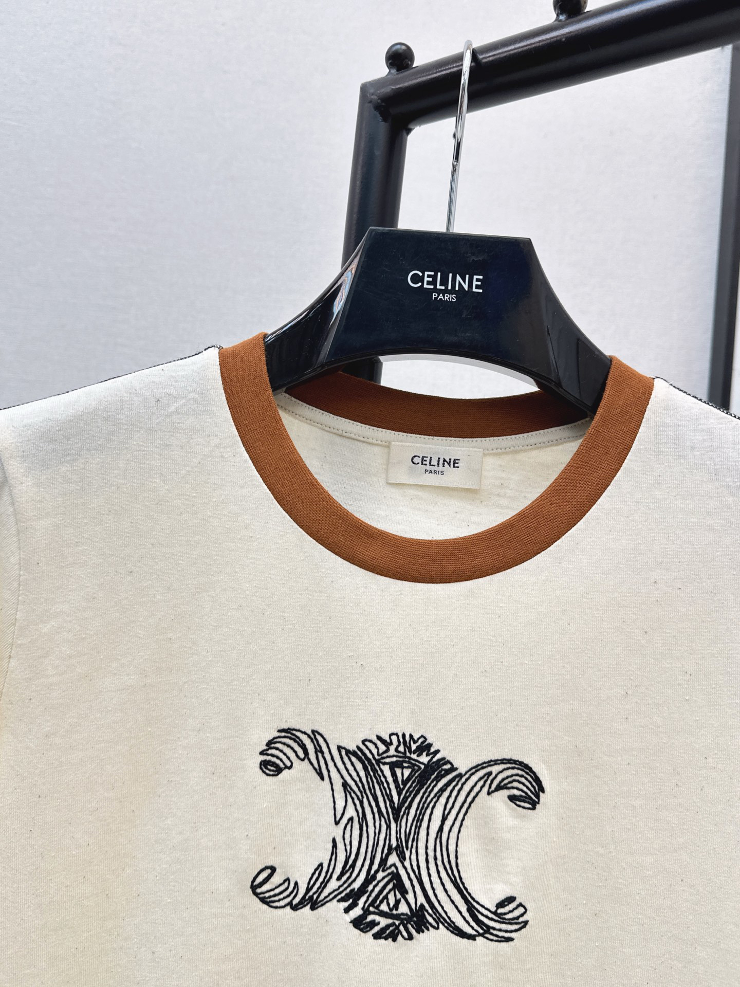 [TOP] CELINE T-shirt - Beige