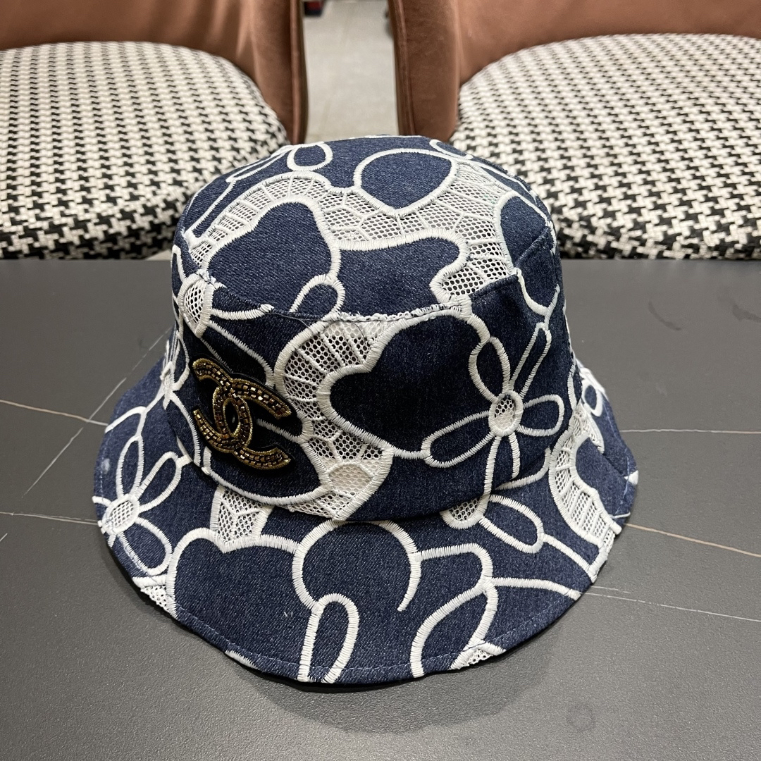 [TOP] CHANEL Hat - Blue - 711 Luxury