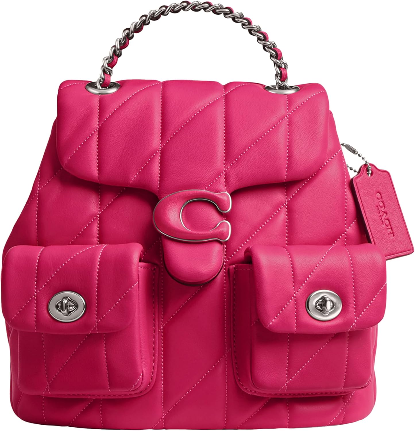 COACH Women's Quilted Leather Tabby Backpack