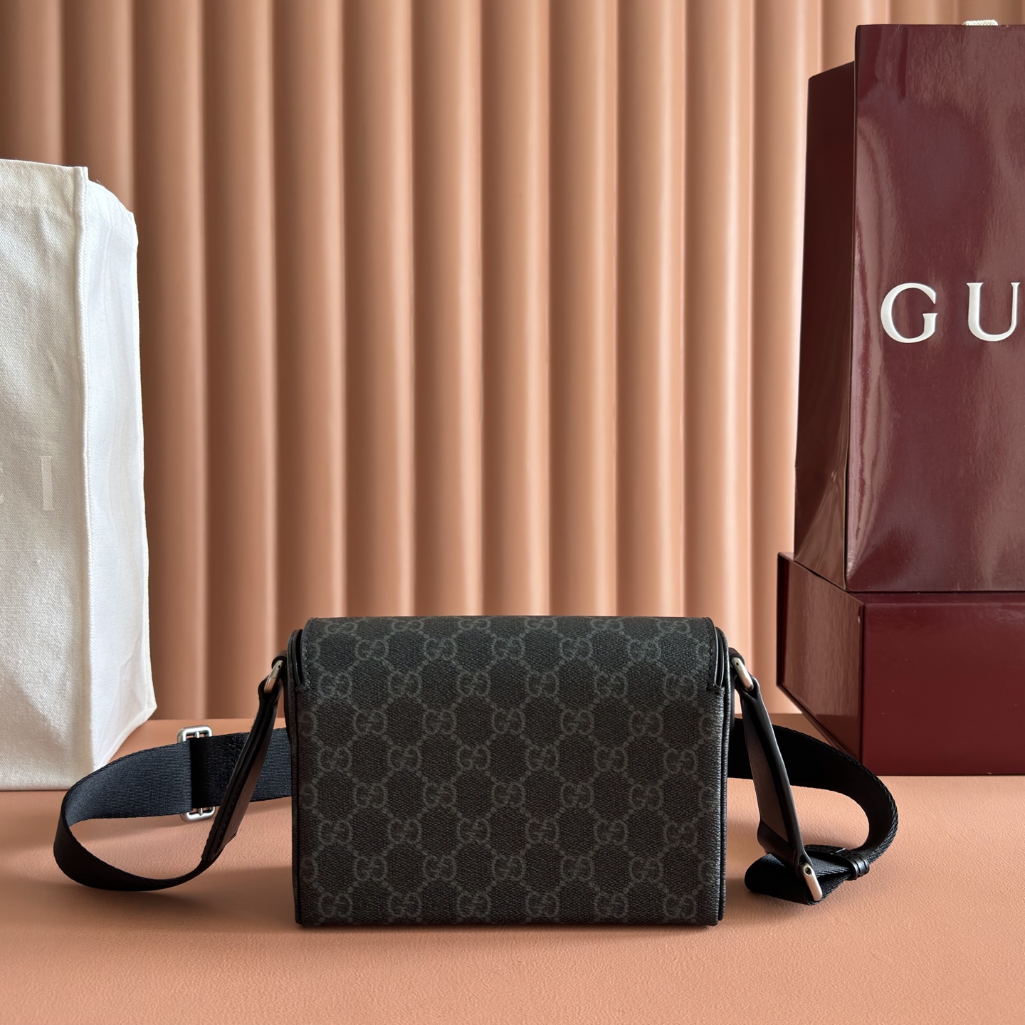[TOP] GUCCI Horsebit 1955 Bag 18.5 x 13 x 7 cm - Black - 711 Luxury