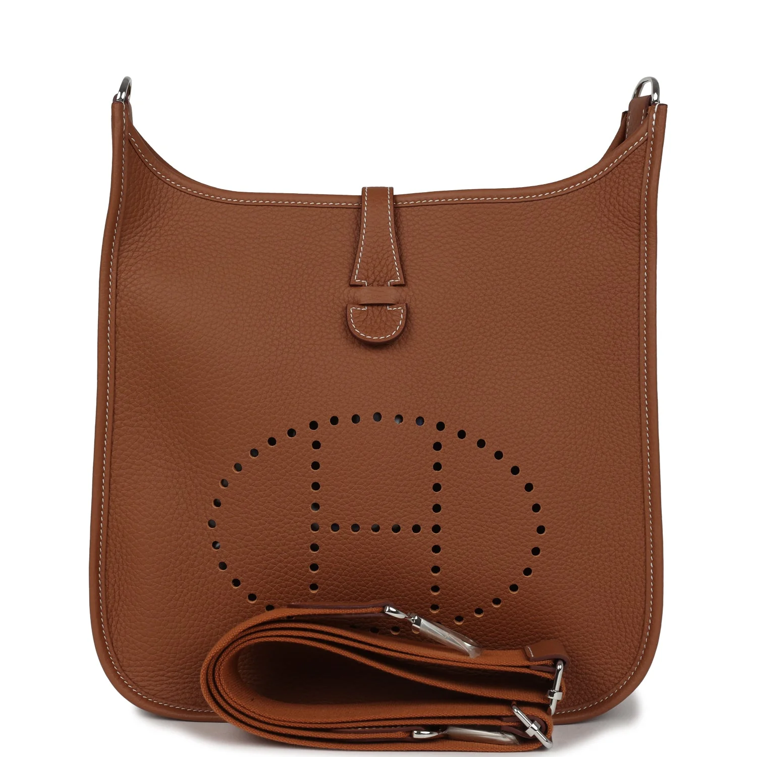 Hermes Evelyne III PM Gold Clemence Palladium Hardware