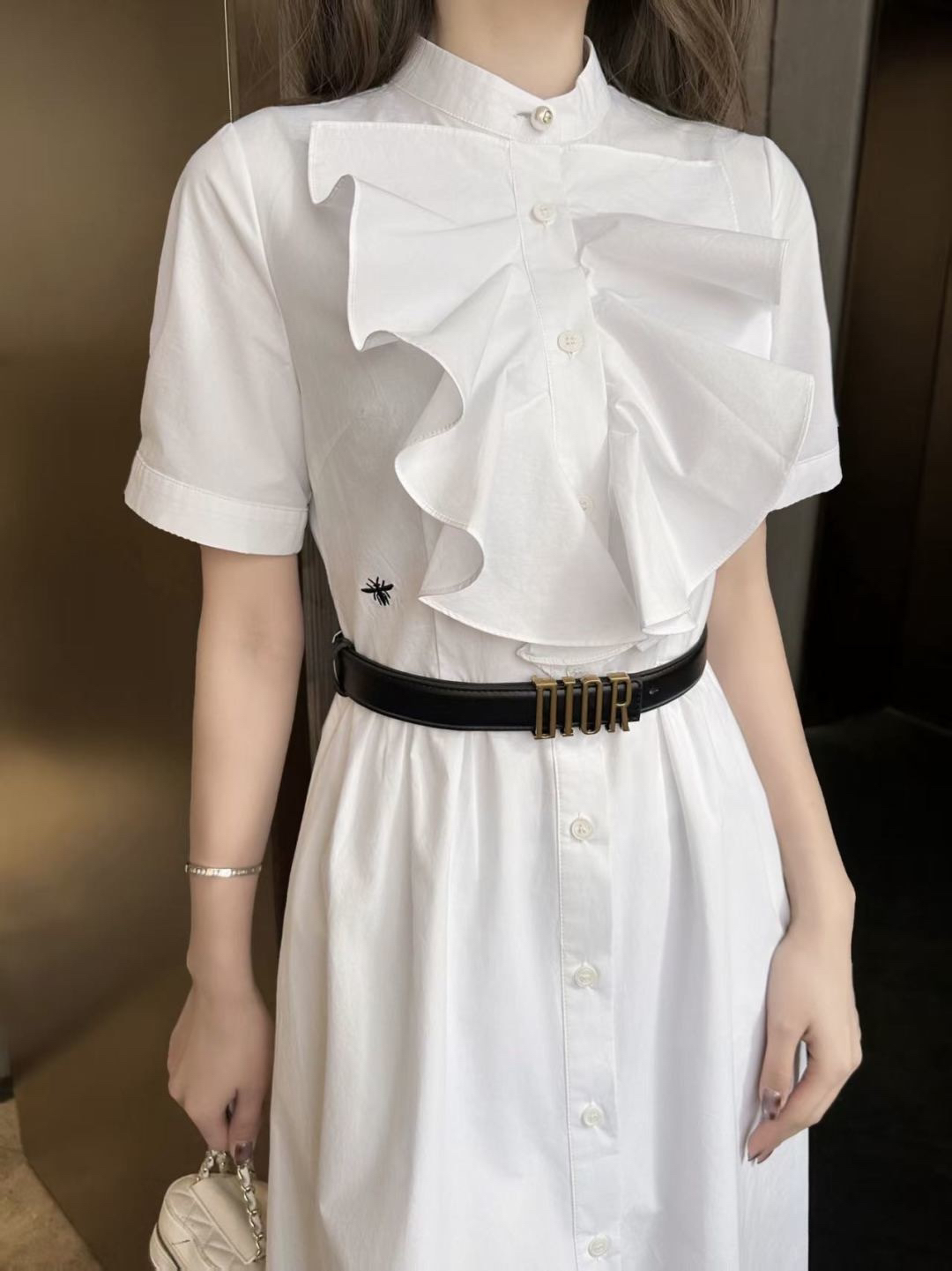 [TOP] Christian Dior  Dress - White