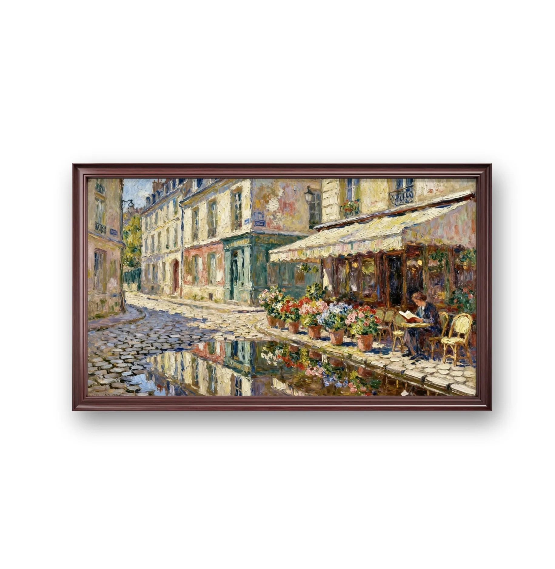 Cobblestones After Rain