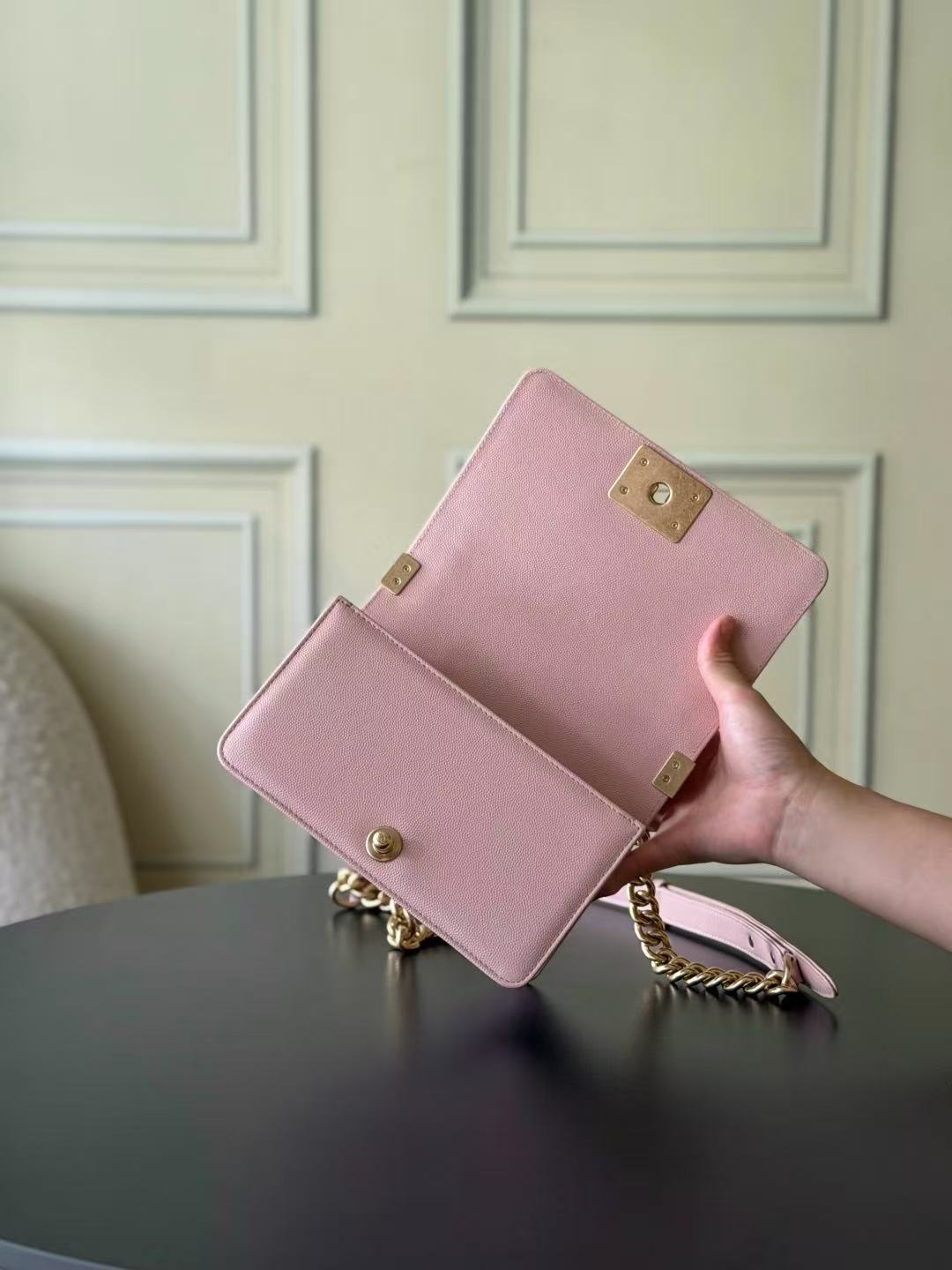 [TOP] CHANEL Le Boy Bag 20cm - Pink - 711 Luxury