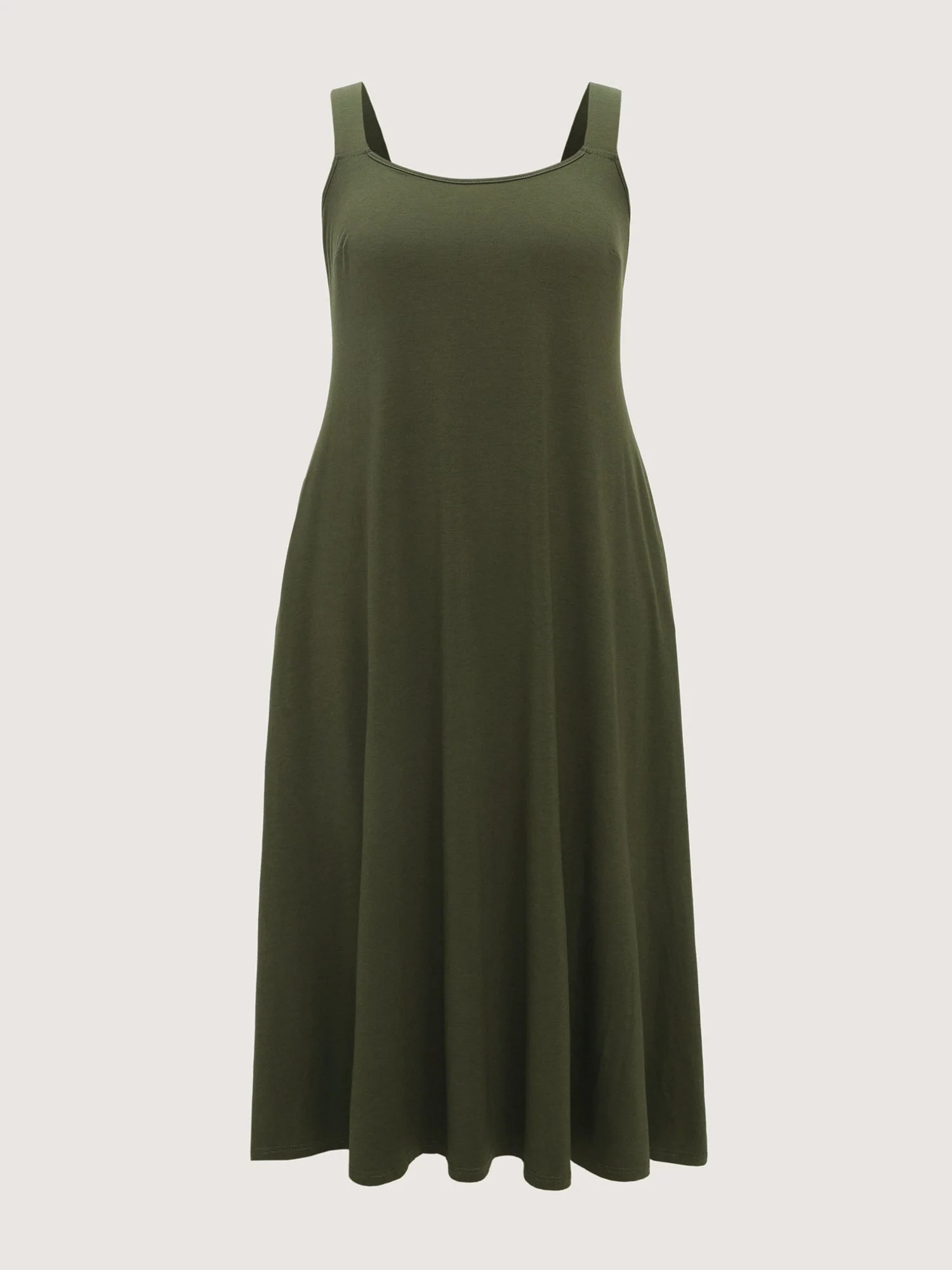 Supersoft Wide-Strap Relaxed-Fit Maxi Dress
