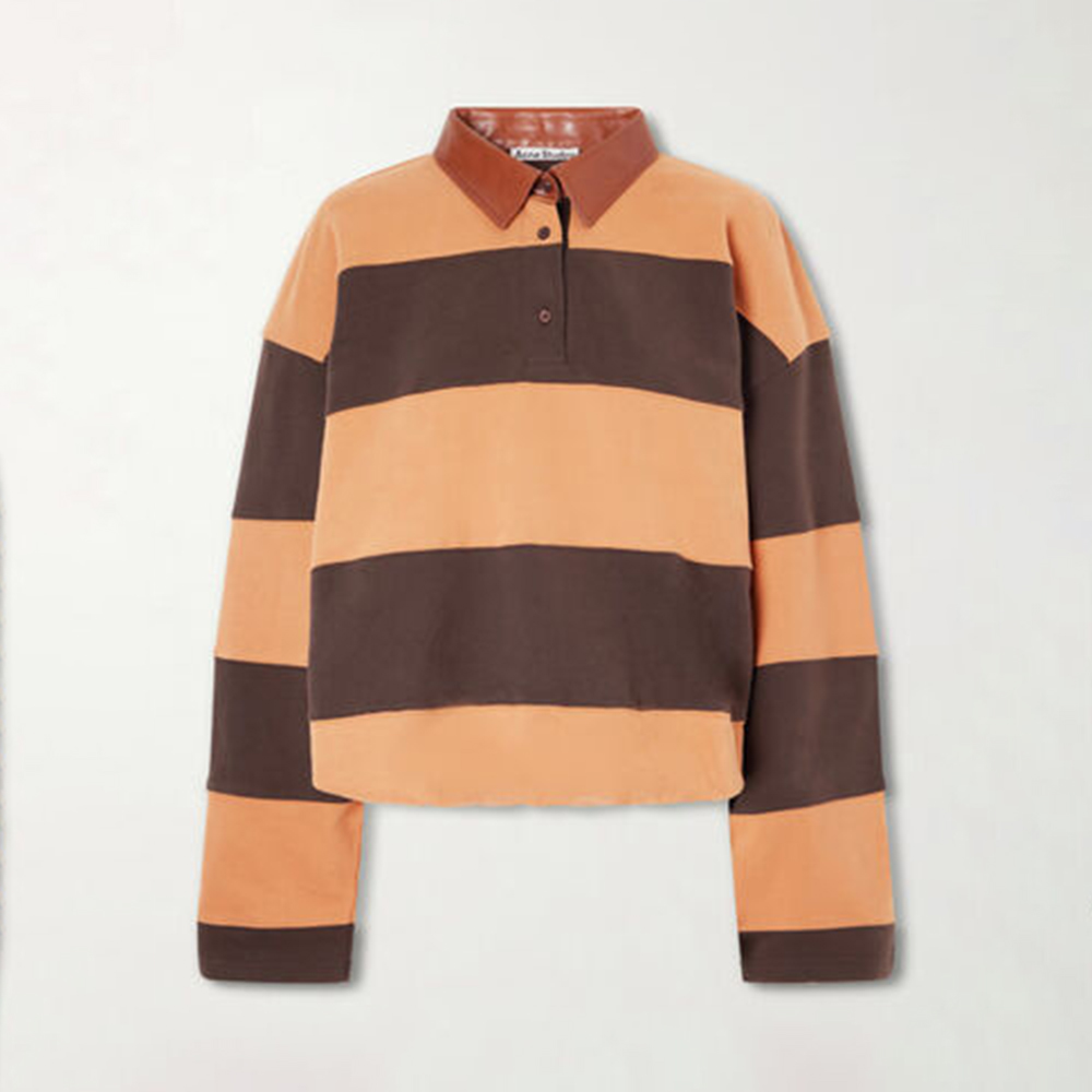 Acne Studios Accessory Acne Studios Leather Collar Stripes #396458 View 2 | Nigo Office