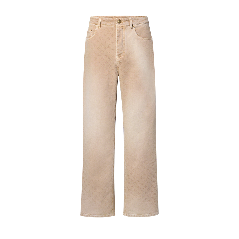 Louis Vuitton Clothing LOUIS VUITTON Monogram Denim Skate Pants #390146 | Nigo Office