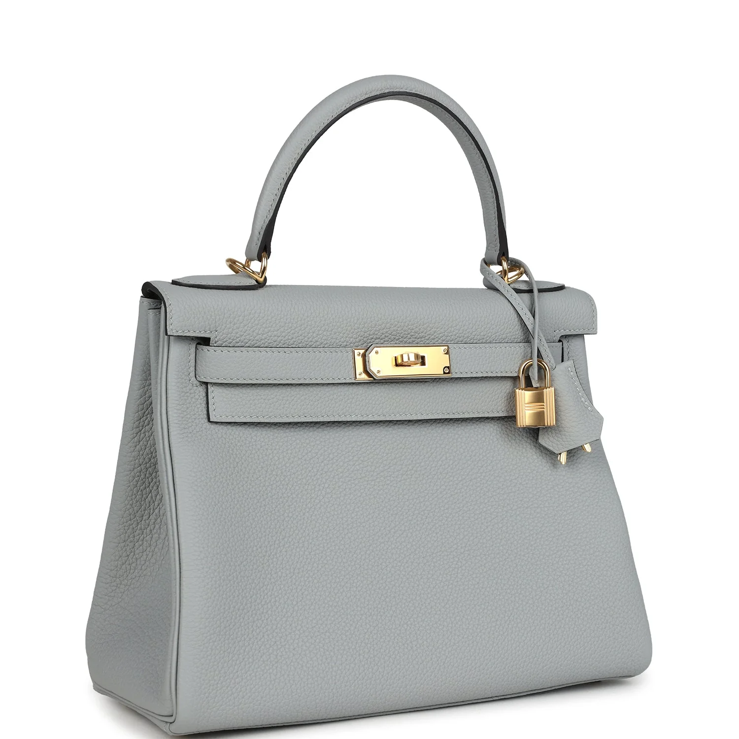 Hermes Kelly Retourne  Bleu Glacier Togo Gold Hardware