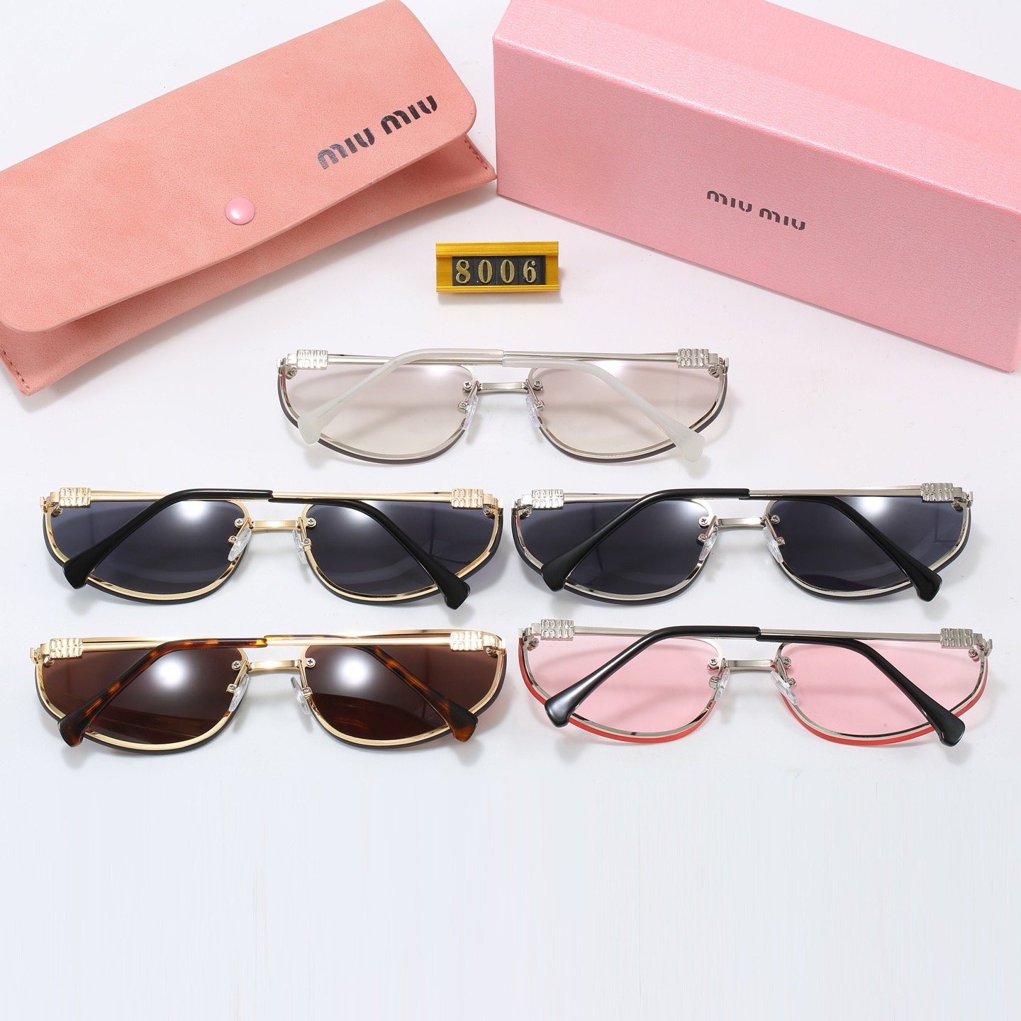 [TOP] Miu Miu Sunglasses - 5 Colors - 711 Luxury