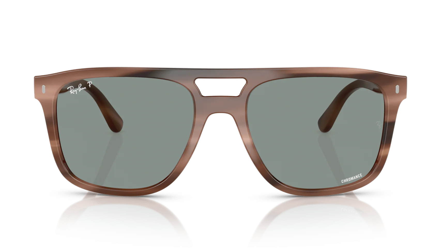 RB2213CH Chromance - Havana Brown | Polarized Light Blue