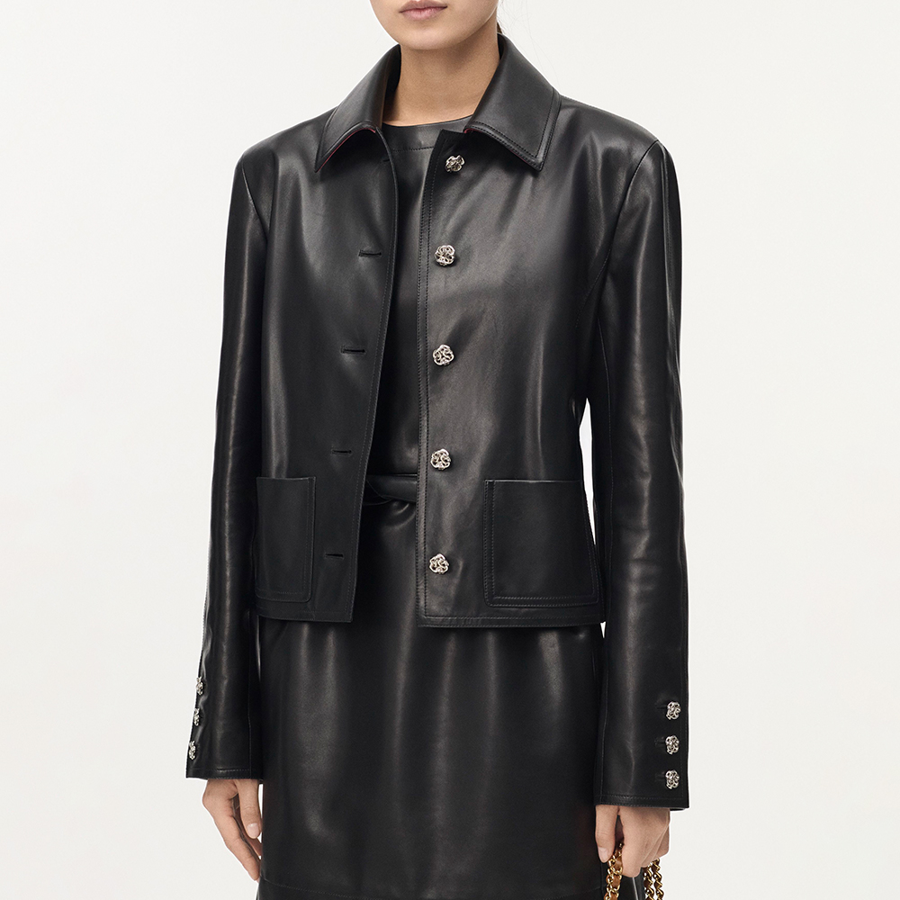 Chanel black Clothing CHANEL Jacket Lambskin black #393771 | Nigo Office