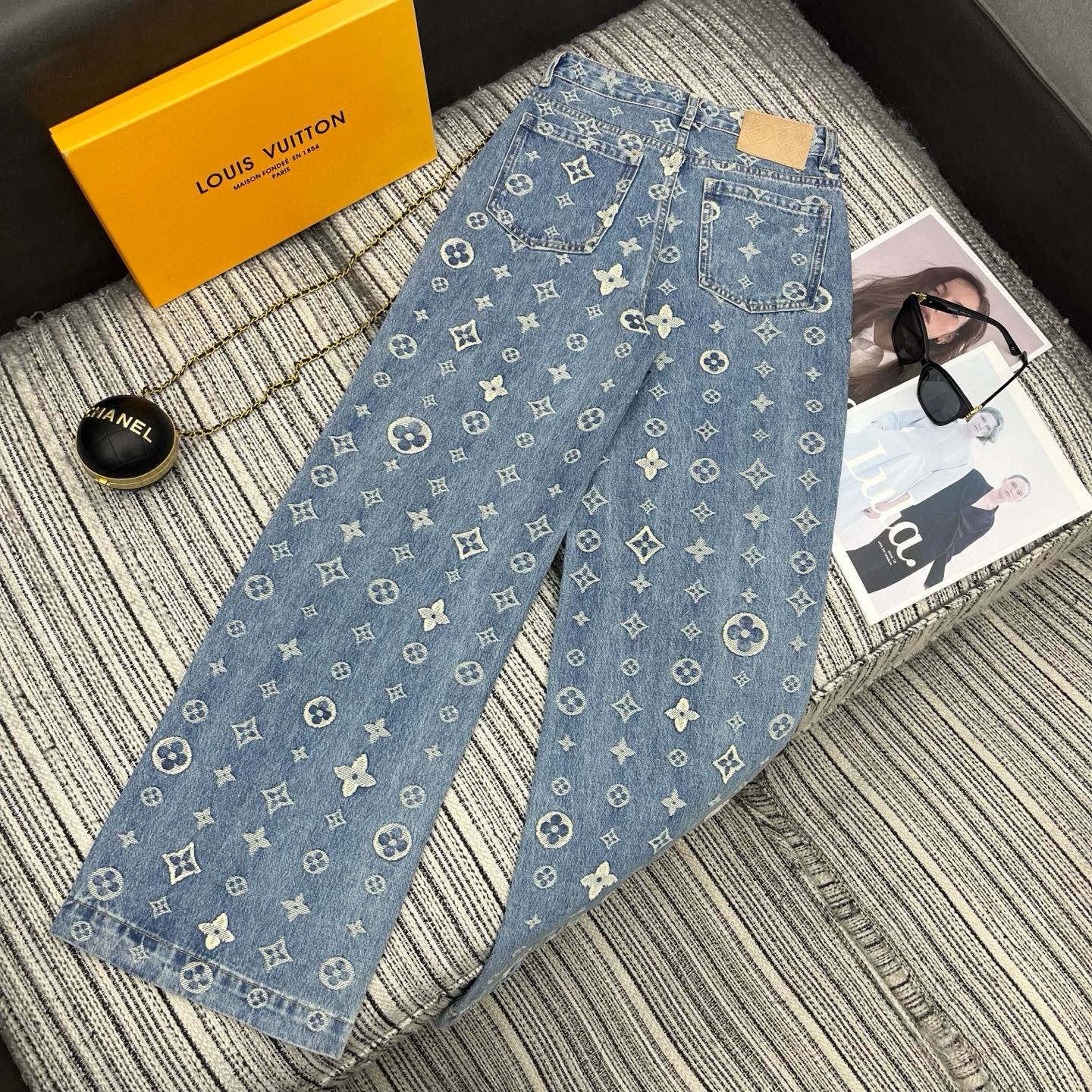 [TOP] Louis Vuitton LV  Pants - Blue