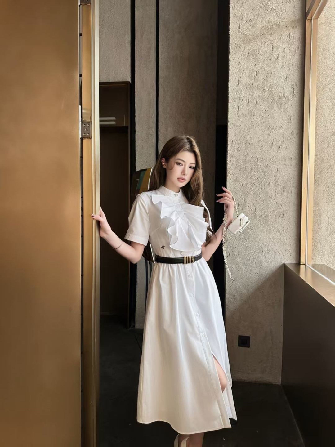 [TOP] Christian Dior  Dress - White