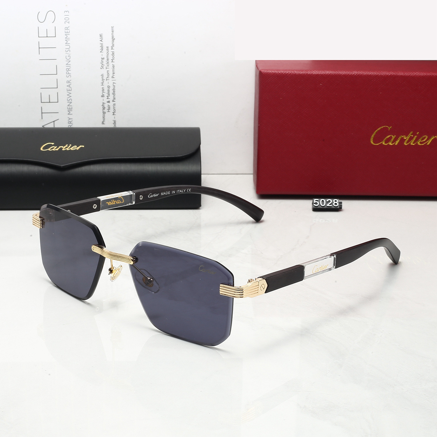 [TOP] Cartier Sunglasses - 5 Colors - 711 Luxury