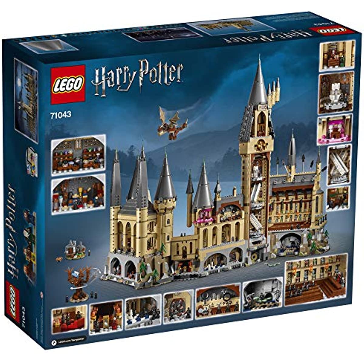 LEGO Harry Potter Hogwarts Castle 71043 Building Toy Set for Kids, Boys, and Girls Ages 16+ (6020 Pieces)